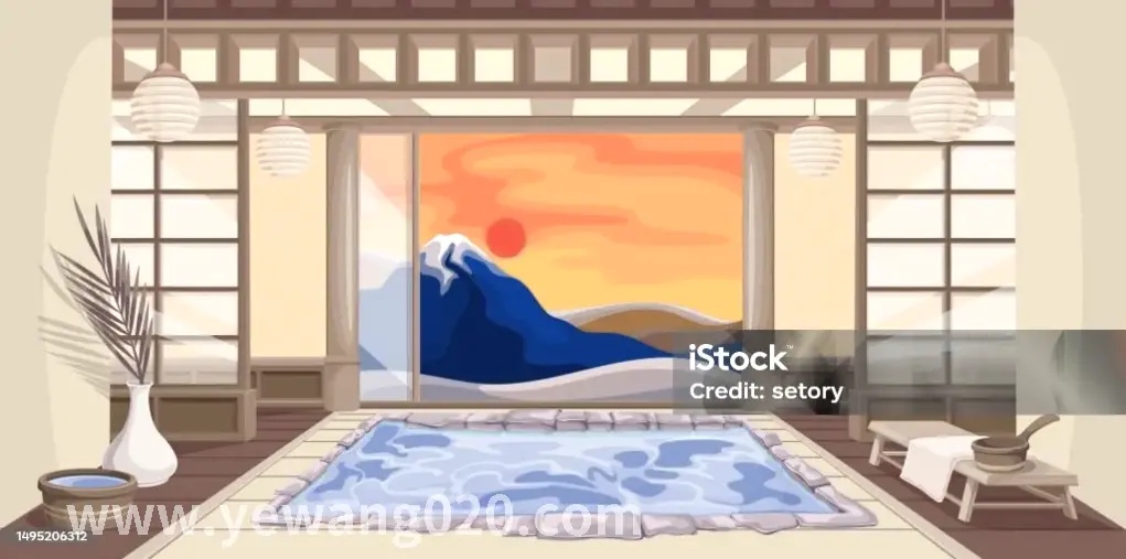 桑拿房内蒸汽弥漫